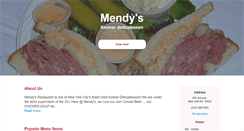 Desktop Screenshot of mendysatrium.com